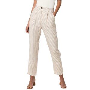 Mara Hoffman Striped Linen Trousers